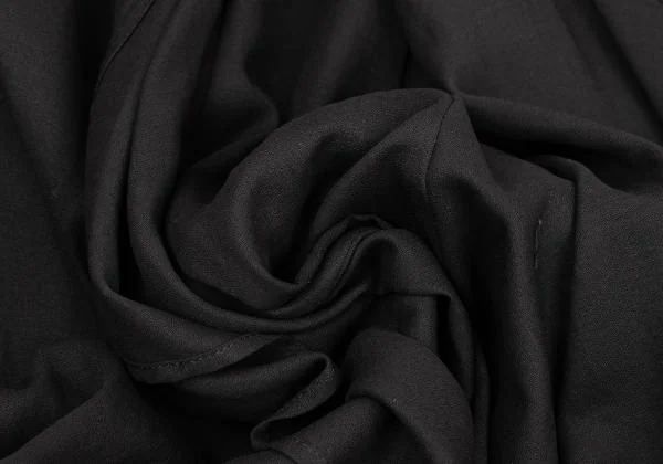 ヨウジヤマモト ファムYohji Yamamoto FEMME コットンスリットレイヤードデザインスカート 黒1 K-154874_011