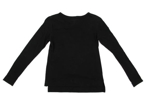 ヴィヴィアンウエストウッド アングロマニアVivienne Westwood ANGLOMANIA ロゴフレーム泊プリントカットソー 黒38 K-154898_013