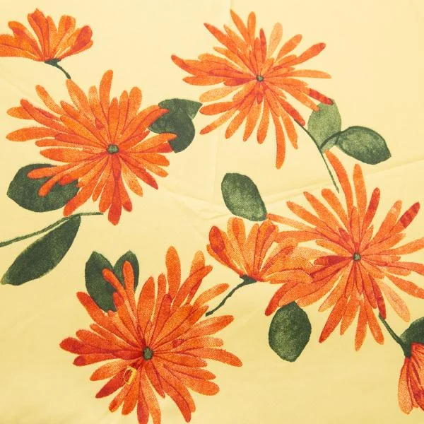 シビラSybilla フローラルプリント折りたたみ傘 黄オレンジ他 K-154927_002