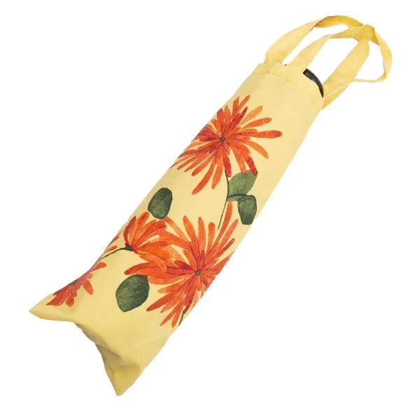シビラSybilla フローラルプリント折りたたみ傘 黄オレンジ他 K-154927_005
