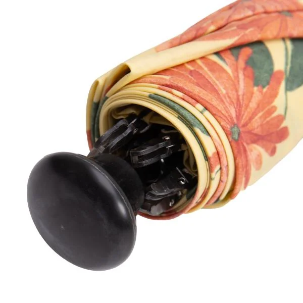 シビラSybilla フローラルプリント折りたたみ傘 黄オレンジ他 K-154927_008