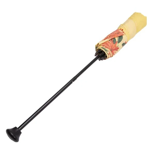 シビラSybilla フローラルプリント折りたたみ傘 黄オレンジ他 K-154927_009