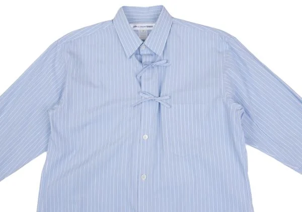 COMME des GARCONS SHIRT String Front Striped Shirt K-154937_002