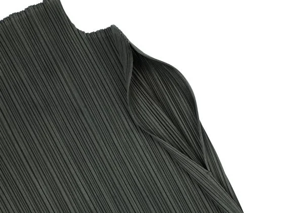 PLEATS PLEASE Pleated High Neck Sleeveless T-shirt K-155087_007