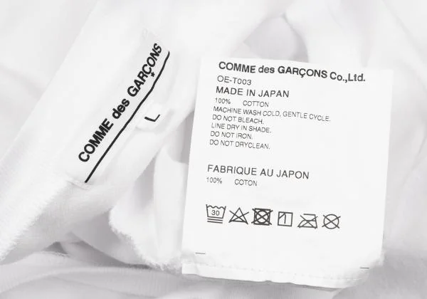 COMME des GARCONS Front Printed T-Shirt K-155136_012