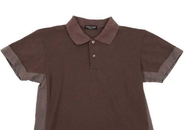COMME des GARCONS HOMME PLUS Bicolor Switching  Polo Shirt K-155138_002