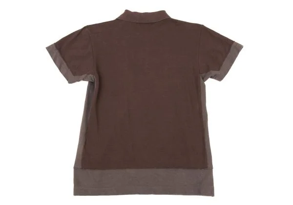 COMME des GARCONS HOMME PLUS Bicolor Switching  Polo Shirt K-155138_011