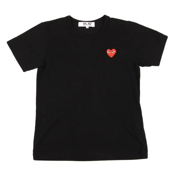 PLAY COMME des GARCONS Heart Patch T Shirt White M K-155146_001