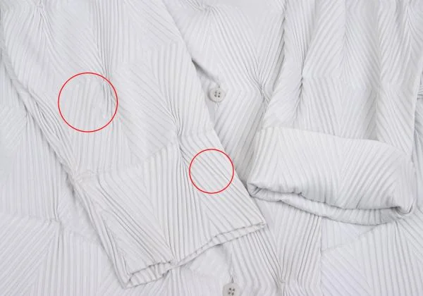 ISSEY MIYAKE Striped Woven Jacket K-155189_005
