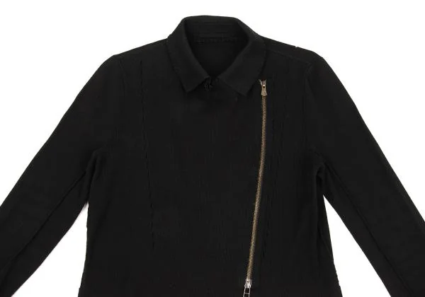 イッセイミヤケISSEY MIYAKE スチームストレッチ編み込み3D