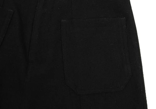 Y's Pink Wool Dropped Crotch Pants K-155213_004