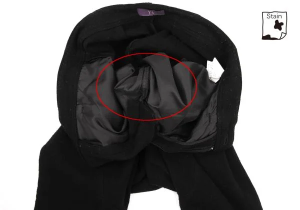Y's Pink Wool Dropped Crotch Pants K-155213_006
