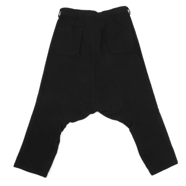 Y's Pink Wool Dropped Crotch Pants K-155213_009