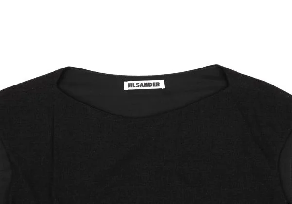 JIL SANDER Side Button Stretch Wool Sleeveless Top K-155214_003