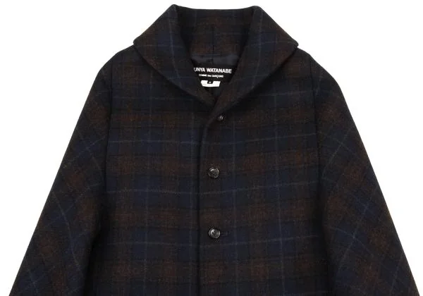 JUNYA WATANABE COMME des GARCONS Wool Check Bonding Jacket K-155219_003