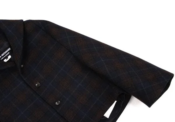 JUNYA WATANABE COMME des GARCONS Wool Check Bonding Jacket K-155219_006