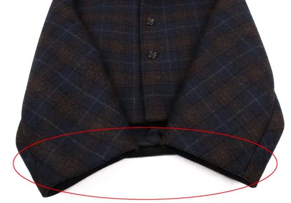 JUNYA WATANABE COMME des GARCONS Wool Check Bonding Jacket K-155219_007