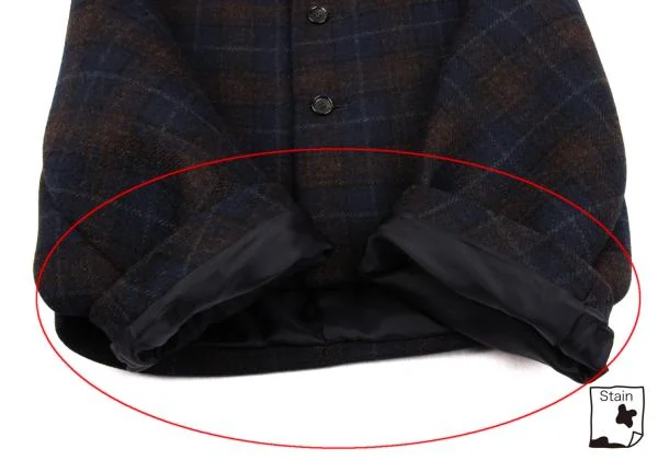 JUNYA WATANABE COMME des GARCONS Wool Check Bonding Jacket K-155219_008
