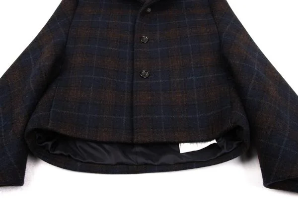 JUNYA WATANABE COMME des GARCONS Wool Check Bonding Jacket K-155219_009