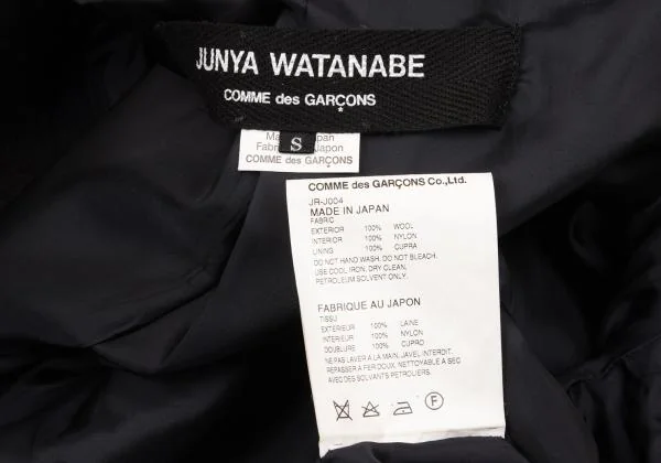 JUNYA WATANABE COMME des GARCONS Wool Check Bonding Jacket K-155219_013