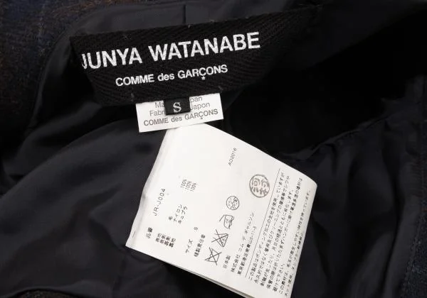JUNYA WATANABE COMME des GARCONS Wool Check Bonding Jacket K-155219_014