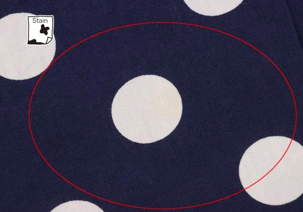 COMME des GARCONS Cotton Dot Round Collar Shirt K-155229_012