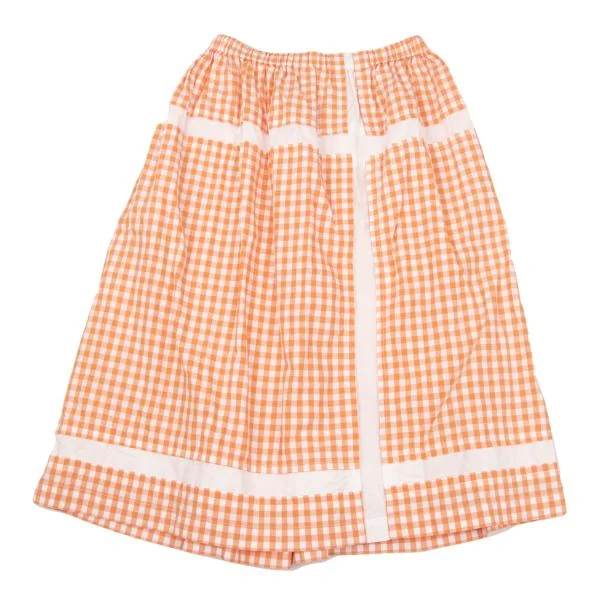 robe de chambre COMME des GARCONS Checked Flare Skirt K-155236_002