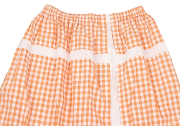 robe de chambre COMME des GARCONS Checked Flare Skirt K-155236_003