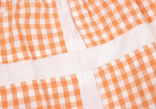 robe de chambre COMME des GARCONS Checked Flare Skirt K-155236_004