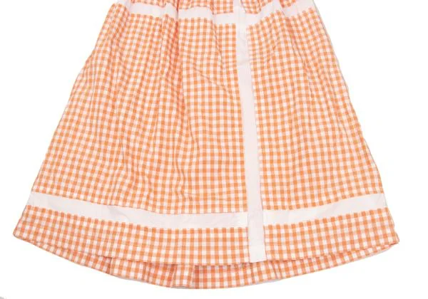 robe de chambre COMME des GARCONS Checked Flare Skirt K-155236_006