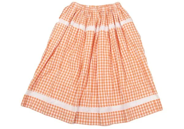 robe de chambre COMME des GARCONS Checked Flare Skirt K-155236_008