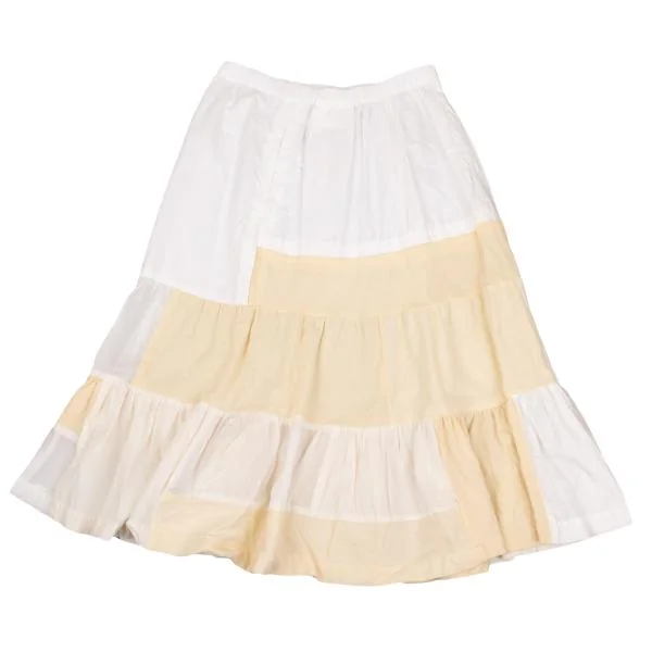 robe de chambre COMME des GARCONS Cotton Patchwork Skirt K-155237_010