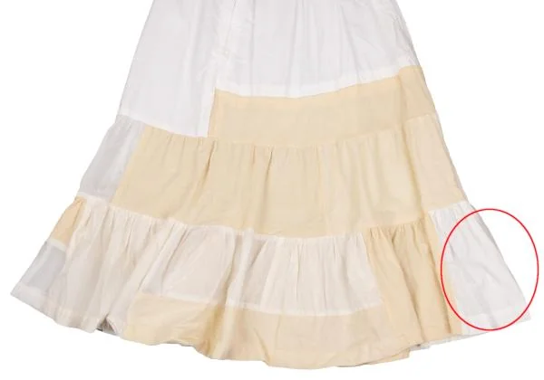 robe de chambre COMME des GARCONS Cotton Patchwork Skirt K-155237_011