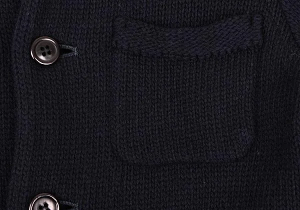 robe de chambre COMME des GARCONS Round Collar Knit Jacket K-155238_006