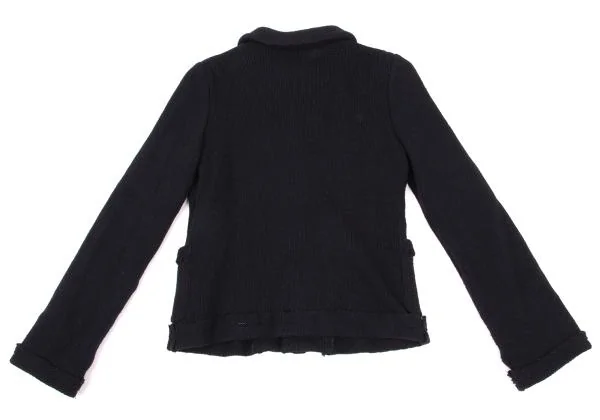 robe de chambre COMME des GARCONS Round Collar Knit Jacket K-155238_012