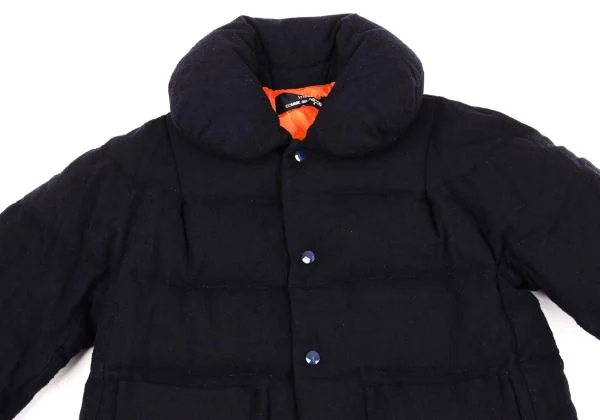 tricot COMME des GARCONS Brushed Wool Round Collar Down Jacket K-155263_003