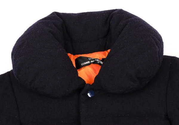 tricot COMME des GARCONS Brushed Wool Round Collar Down Jacket K-155263_004