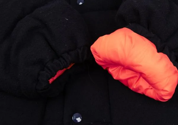 tricot COMME des GARCONS Brushed Wool Round Collar Down Jacket K-155263_007