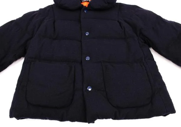 tricot COMME des GARCONS Brushed Wool Round Collar Down Jacket K-155263_008