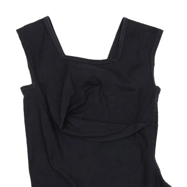 COMME des GARCONS Square-neck Draped Sleeveless Top K-155278_003