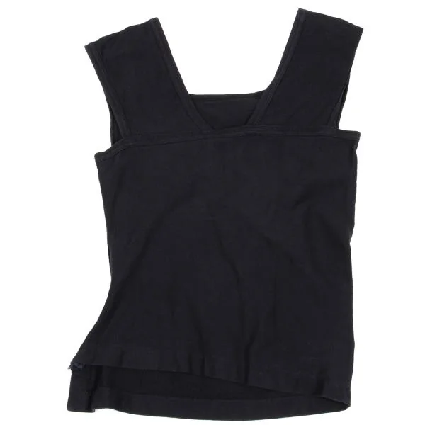 COMME des GARCONS Square-neck Draped Sleeveless Top K-155278_010