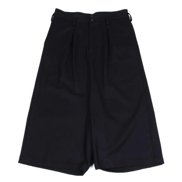 COMME des GARCONS FRANCE Wool Wide Penguin Pants Navy S-M K-155471_001