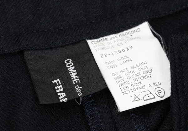COMME des GARCONS FRANCE Wool Wide Penguin Pants K-155471_014