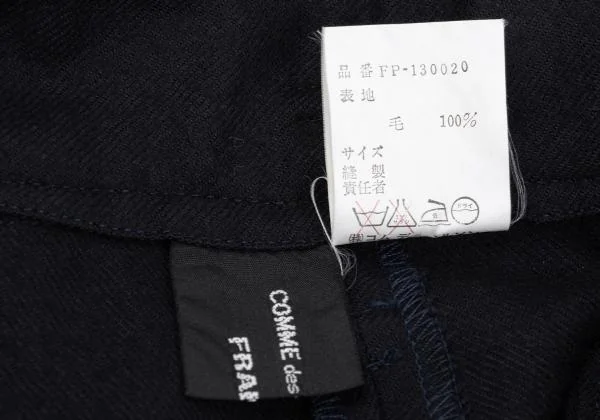 COMME des GARCONS FRANCE Wool Wide Penguin Pants K-155471_015