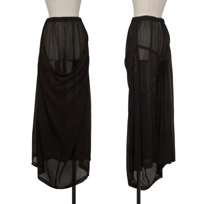robe de chambre COMME des GARCONS Half Wrap See-through Skirt