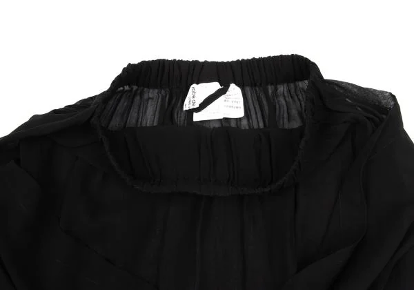 robe de chambre COMME des GARCONS Half Wrap See-through Skirt K-155475_006