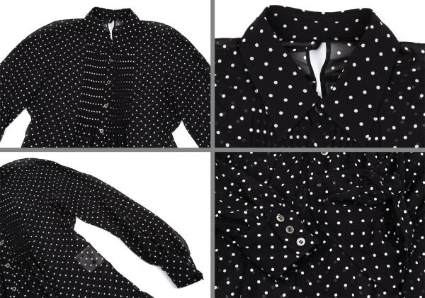 JUNYA WATANABE COMME des GARCONS Dot See-through Blouse