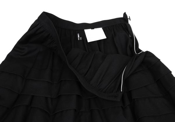 tricot COMME des GARCONS ひざ丈スカート S 黒 【古着】