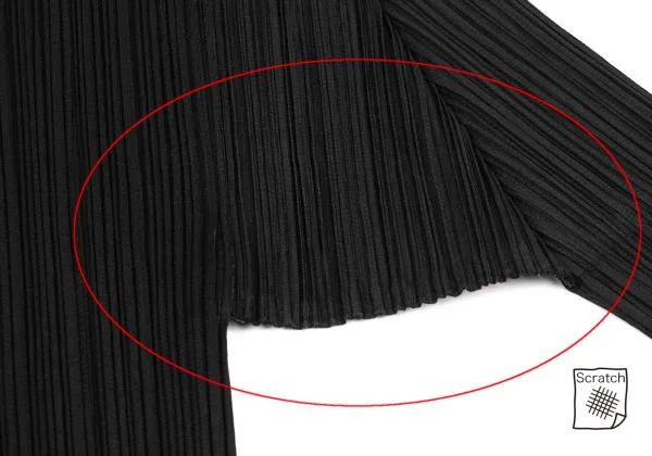 PLEATS PLEASE Pleated Turtleneck T Shirt K-155521_005