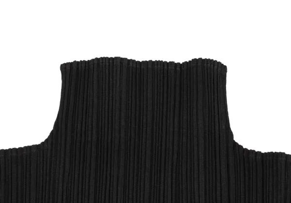 PLEATS PLEASE Pleated Turtleneck T Shirt K-155521_007